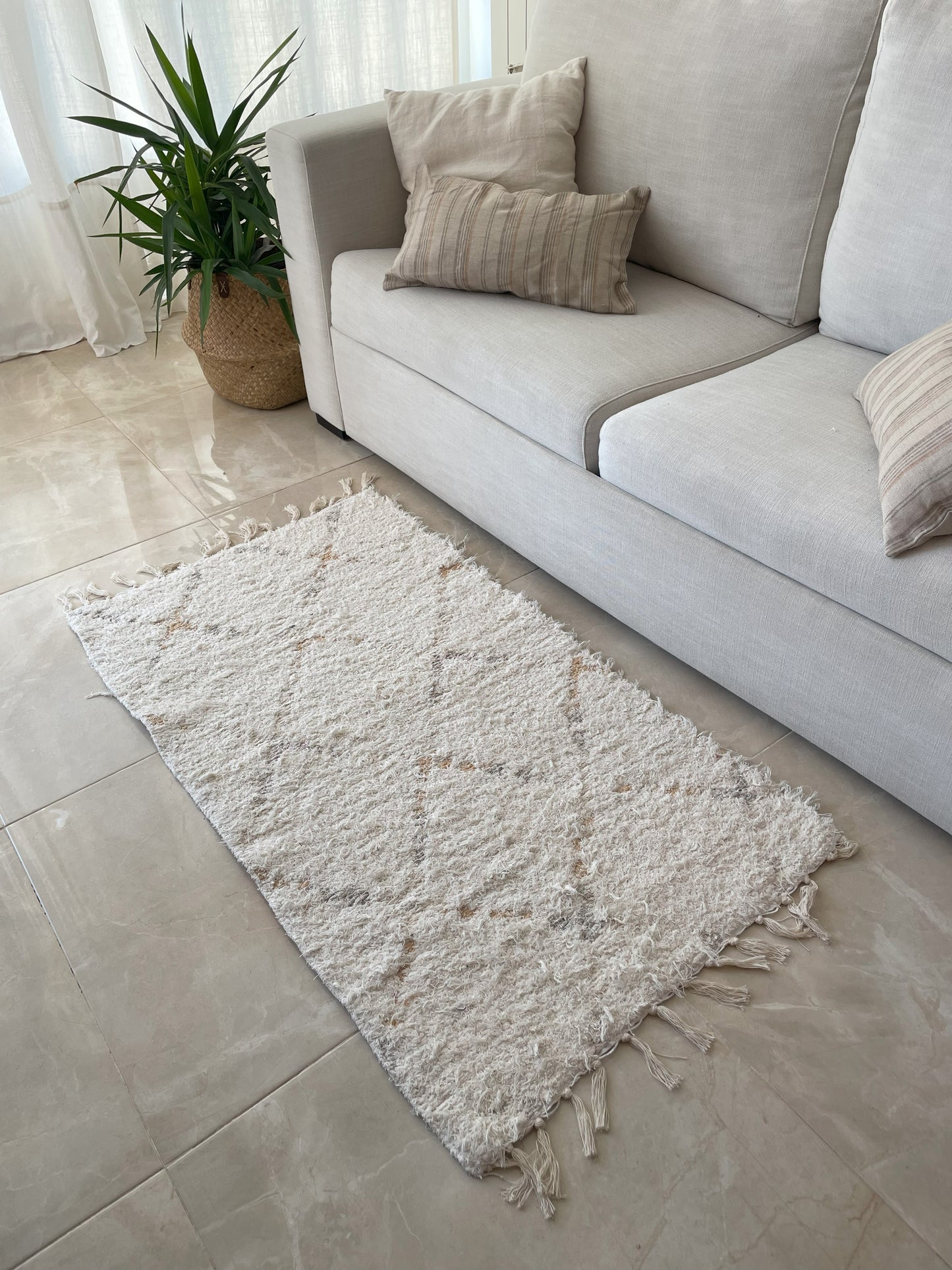 Alfombra  Felicia  Reversible Moka & Gris